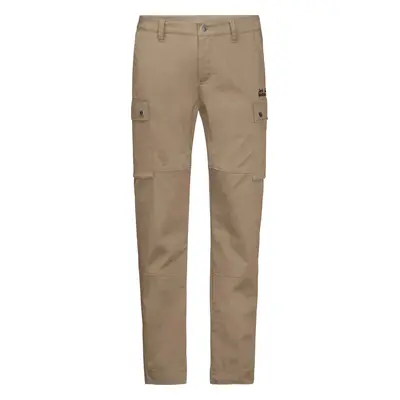 Béžové pánské turistické kalhoty Jack Wolfskin Arctic Road Cargo Pants M 1505761-5136