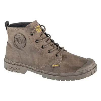 Hnědé dámské kotníkové boty Palladium Pampa SP20 Hi Wax 74388-213-M