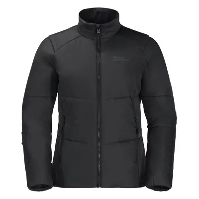 Černá dámská zimní bunda Jack Wolfskin Bergland INS Hoody W 1207231-6000