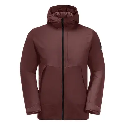 Vínová pánská zimní bunda Jack Wolfskin Tempelhof Jkt M 1115491-2185