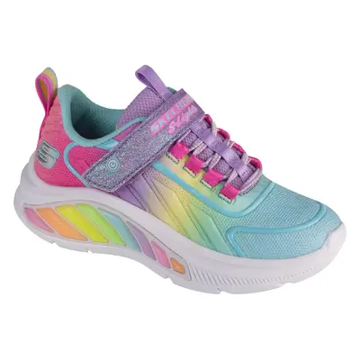 Barevné dívčí svítící tenisky Skechers Rainbow Cruisers 303721L-LVMT