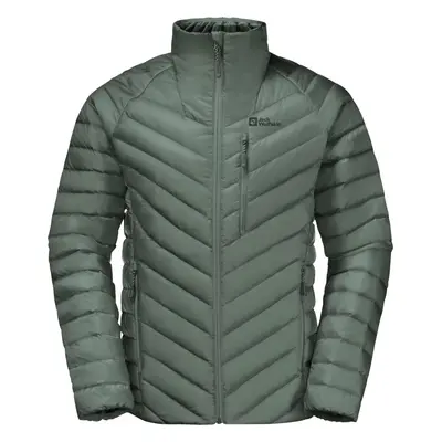 Tmavě zelená pánská péřová bunda Jack Wolfskin Passamani Down Jkt M 1207151-4311