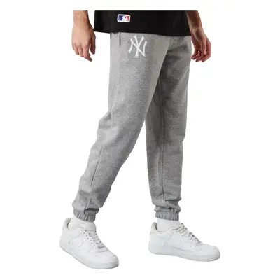 Šedé pánské tepláky New Era MLB Team New York Yankees Logo Jogger 60284758