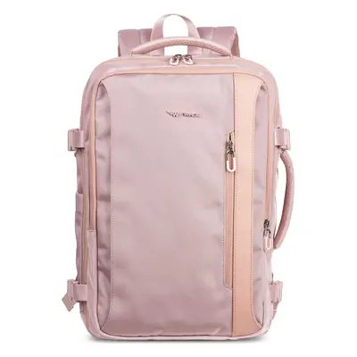 Růžový cestovní batoh Wings Skylark 1 SKY001, Wings multifunctional backpack, PINK