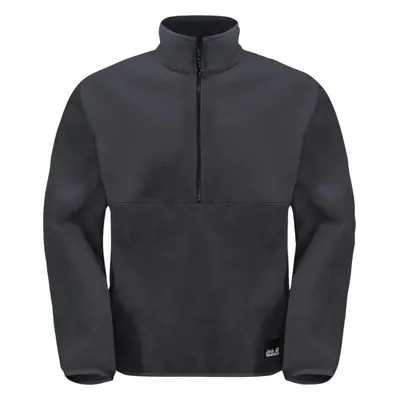 ČERNÁ PÁNSKÁ FLEECOVÁ MIKINA JACK WOLFSKIN OSLOER FLEECE HZ M 1710611-6350