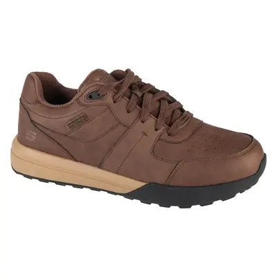 HNĚDÉ PÁNSKÉ KOŽENÉ TENISKY SKECHERS NETSON - GANDER 205236-BRN