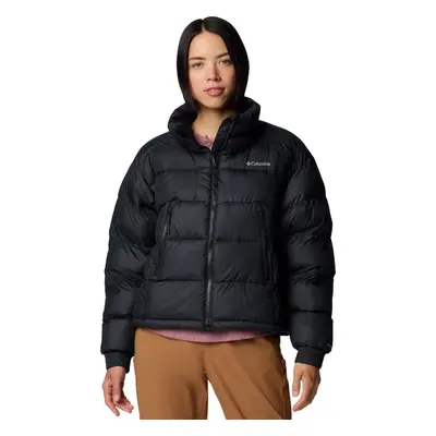 ČERNÁ DÁMSKÁ ZIMNÍ PROŠÍVANÁ BUNDA COLUMBIA PIKE LAKE II CROPPED JACKET 2051361012