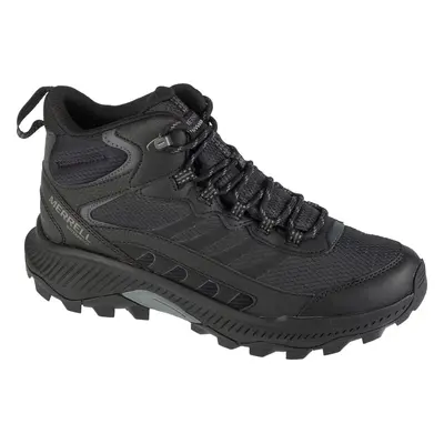 Černé pánské kotníkové turistické boty Merrell Speed Strike 2 Mid WP J037833