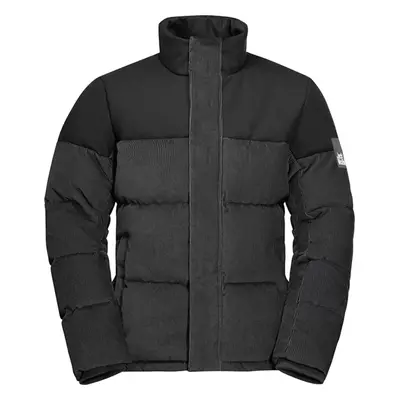 černá pánská zimní bunda Jack Wolfskin Nature Corduroy Jkt M 1206331-6350