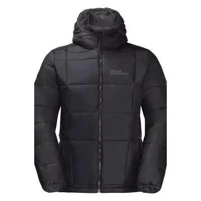 Černá pánská zateplená bunda Jack Wolfskin Bergland INS Hoody M 1206881-6000