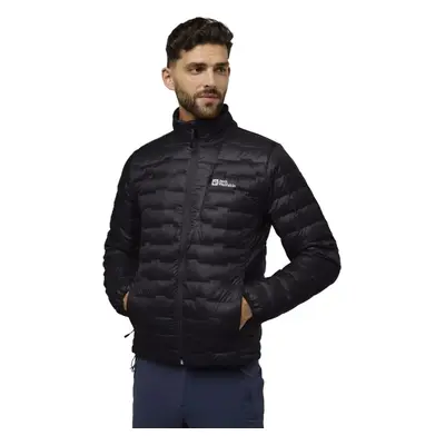 Černá pánská prošívaná bunda Jack Wolfskin Passamani Down M Jacket A61836-6350