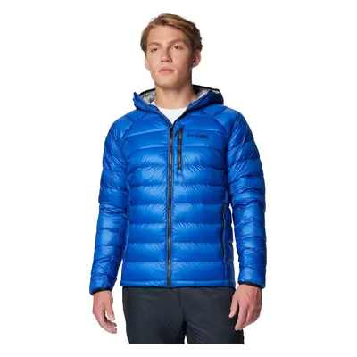 Modrá pánská péřová bunda Columbia Arctic Crest Down Hooded Jacket 2088774433