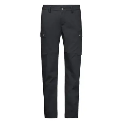 Černé pánské turistické kalhoty Jack Wolfskin Arctic Road Cargo Pants U 1505761-6350