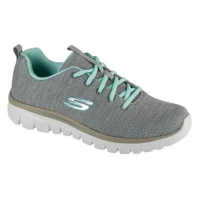 ŠEDÉ DÁMSKÉ TENISKY SKECHERS GRACEFUL - TWISTED FORTUNE 12614-GYMN