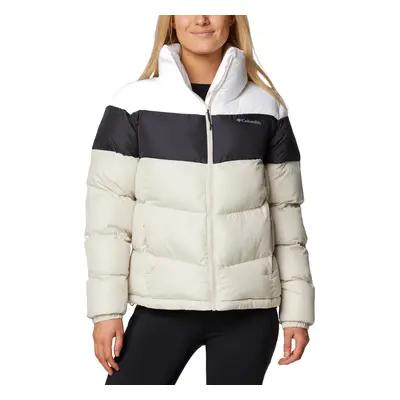 Smetanová dámská zimní prošívaná bunda Columbia Puffect II Colorblock Jacket 2088481278