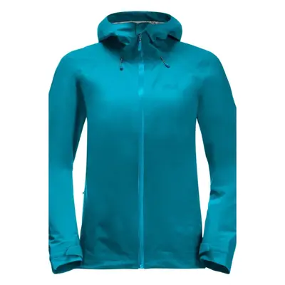 Modrá dámská sportovní bunda Jack Wolfskin Highest Peak 3l Jkt W 1115121-1395