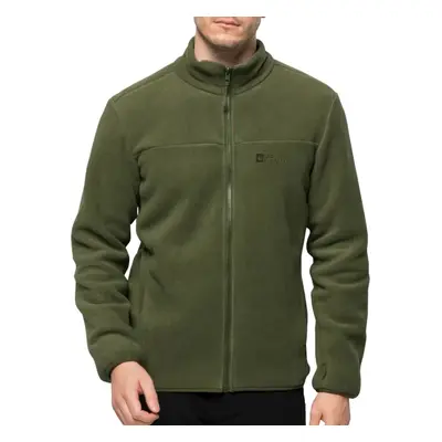 Tmavě zelená pánská sportovní bunda 3v1 Jack Wolfskin Altenberg 3in1 Jkt W 1115301-4129