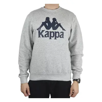 Šedá mikina Kappa Sertum RN Sweatshirt 703797-18M