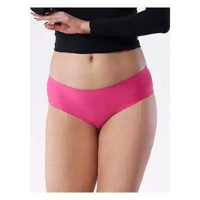 RŮŽOVÉ DÁMSKÉ KLASICKÉ KALHOTKY JULIMEX SIMPLE PANTY AMARANTH S-XL