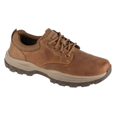 HNĚDÉ PÁNSKÉ KOŽENÉ TENISKY SKECHERS KNOWLSON - LELAND 204920-DSRT