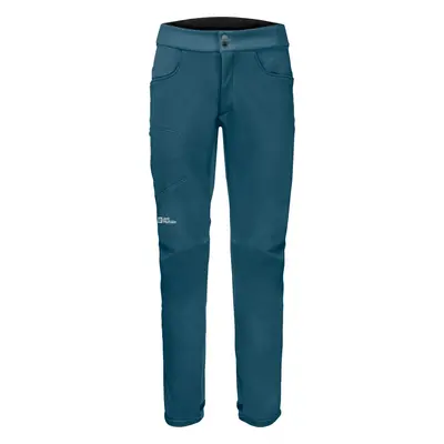 Tmavě modré pánské turistické kalhoty Jack Wolfskin Morobbia Pants M 1507641-4133