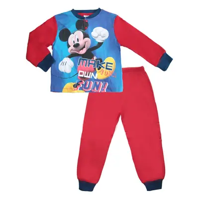 ČERVENÉ CHLAPECKÉ PYŽAMO MICKEY MOUSE