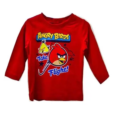 ANGRY BIRDS KLUČIČÍ ČERVENÉ TRIČKO