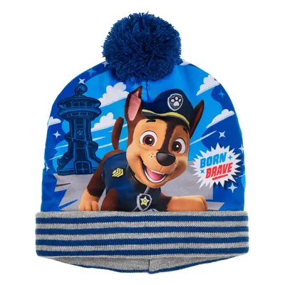 Paw Patrol modrá čepice s bambulí