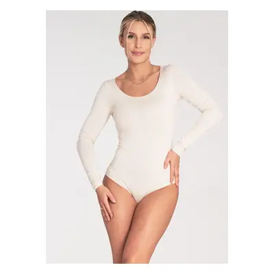 Světle béžové klasické dámské body M1038 Beige