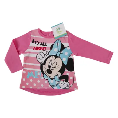 MINNIE MOUSE DÍVČÍ RŮŽOVÉ TRIČKO ME!