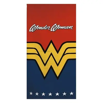 MODRO-ČERVENÁ PLÁŽOVÁ OSUŠKA WONDER WOMAN