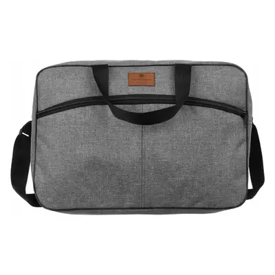 Peterson Menší taška - šedá - černý zip PTN TP-GRAY-BLACK