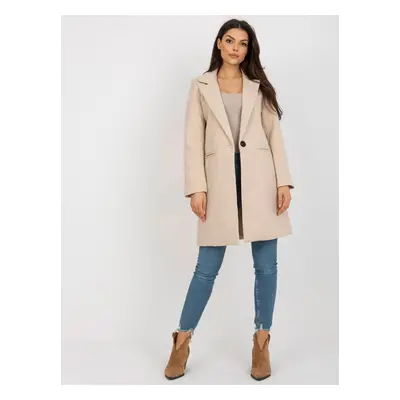 Béžový přechodný kabát TW-PL-BI-23314.00P-beige