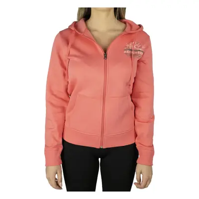 Oranžová dámská mikina Skechers Full Zip Hoodie WJA267-CRL