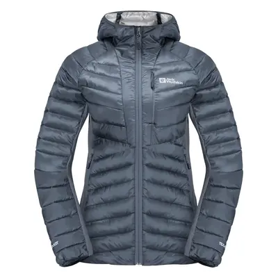 ŠEDÁ DÁMSKÁ PROŠÍVANÁ BUNDA JACK WOLFSKIN ROUTEBURN PRO INS W JACKET 1207192-T0150