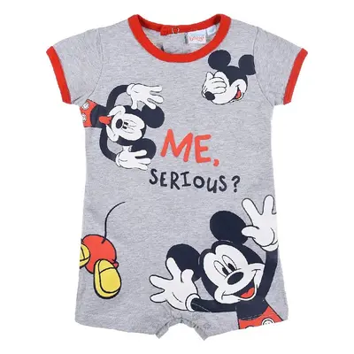 ŠEDÉ CHLAPECKÉ KRÁTKÉ BODY MICKEY MOUSE