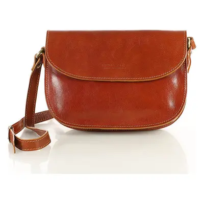 MARCO MAZZINI Camel elegantní crossbody kabelka (L255b)