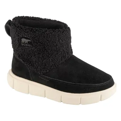 Černé dámské sněhule Sorel Explorer III Slip-on Cozy WP 2079341010