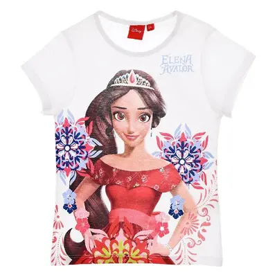 ELENA FROM AVALOR BÍLÉ DÍVČÍ TRIČKO S POTISKEM