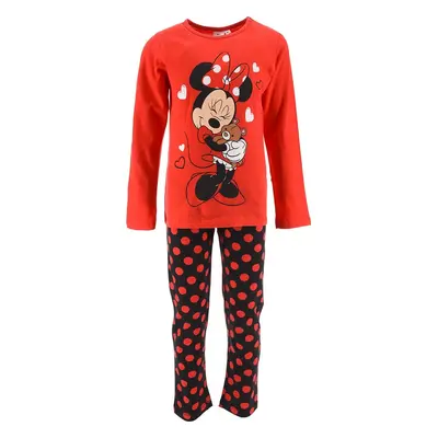 ČERVENÉ DÍVČÍ PYŽAMO DISNEY MINNIE MOUSE