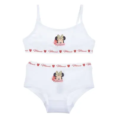 BÍLÝ SET SPODNÍHO PRÁDLA MINNIE MOUSE