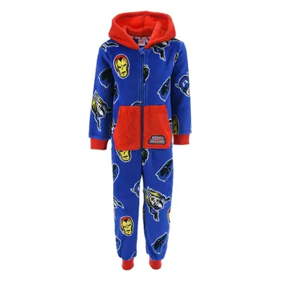 AVENGERS MODRO-ČERVENÉ "ONESIE" PYŽAMO