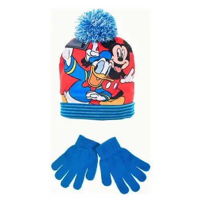 Disney Mickey Mouse modrý zimní set pro kluky