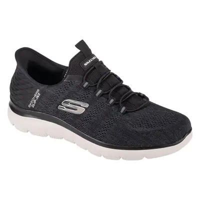 Černé nazouvací tenisky Skechers Slip-Ins: Summits - Key Pace 232469-BLK