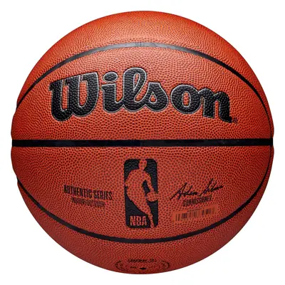 Oranžový basketbalový míč Wilson NBA Authentic Series Indoor-Outdoor Ball WZ2016501XB