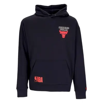 Černá pánská mikina s kapucí New Era NBA Chicago Bulls Team Logo Hoodie 60284623