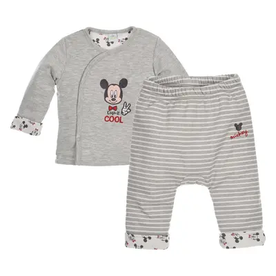 MICKEY MOUSE DISNEY BABY ŠEDÝ CHLAPECKÝ SET