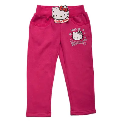 Hello kitty dívčí růžové tepláky