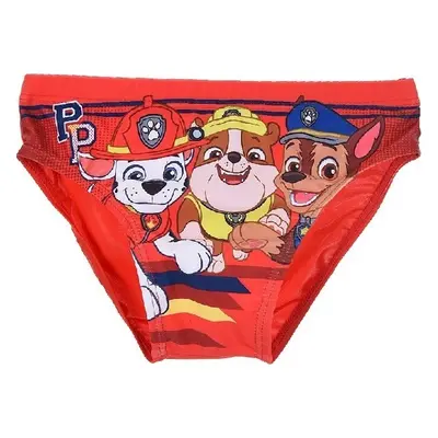 Paw Patrol červené chlapecké plavky