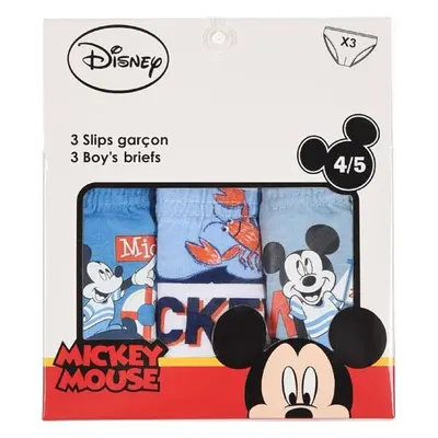 DISNEY MICKEY MOUSE SADA 3 KUSŮ CHLAPECKÝCH SLIPŮ